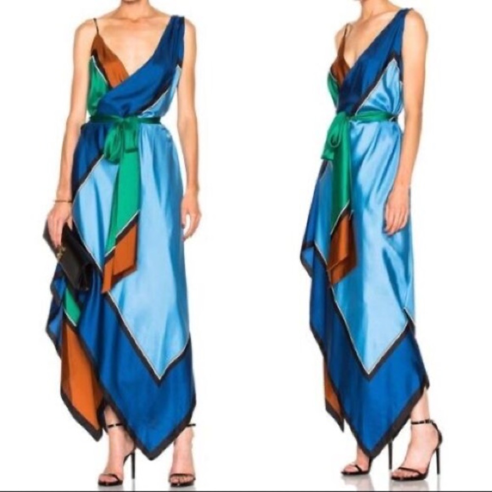 diane von furstenberg asymmetrical dress